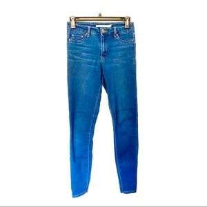 TRACTR jeggings with real pockets and zipper fly.